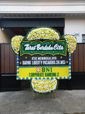 Papan Bunga Duka di Rahunig