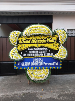 Papan Bunga Duka di Rahunig