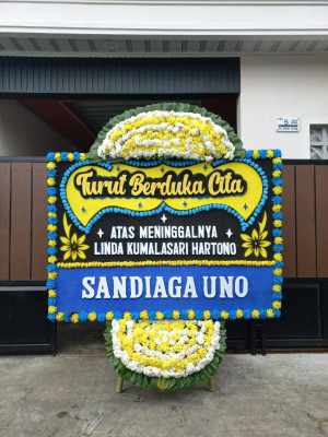 Papan Bunga Duka di Rahunig